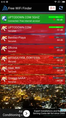 Free WiFi Internet Finder android App screenshot 1